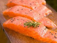 Baked salmon